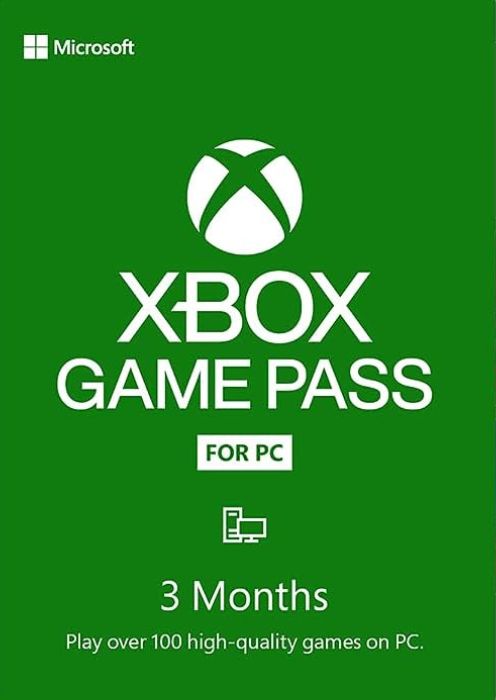 Xbox Pc Game Pass - 3 Meses De Assinatura Para Contas Novas