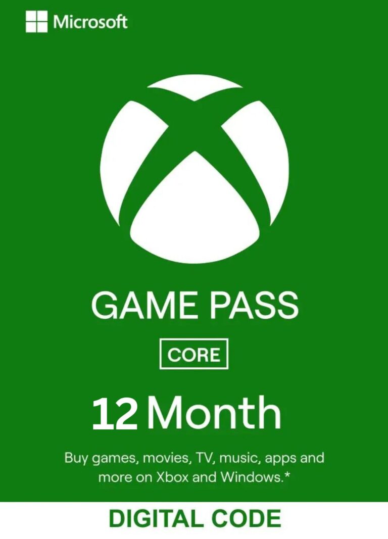 Xbox Game Pass The Game Keys