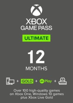 Xbox Game Pass Ultimate: 12 Month Membership Digital Codes