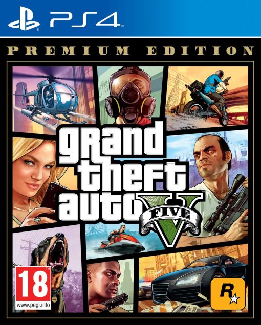 Grand Theft Auto V Premium Edition Online PS4 Disc - New