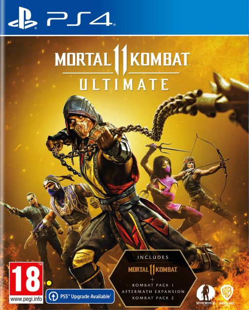 Mortal Kombat 11 Ultimate Edition PS4 Disc - (New)