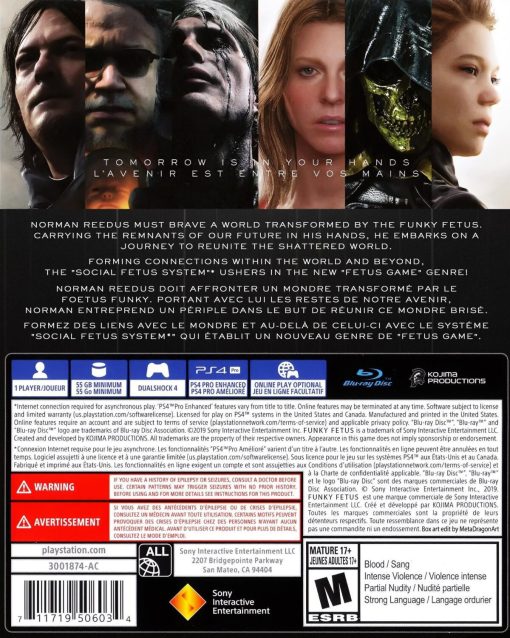 Death Stranding PS4 Disc - (New) - Image 2