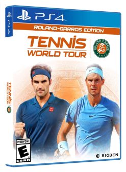 Tennis World Tour Roland-Garros Edition PS4 Disc - (New)
