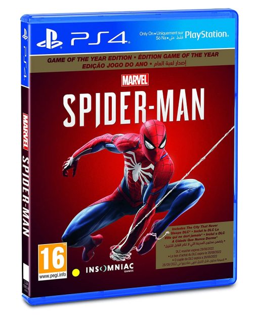 Marvel’s Spiderman Game of the Year Edition PS4 Disc - (New)