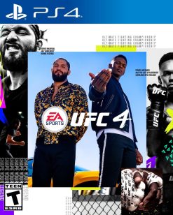 UFC 4 PS4 Disc - (New)