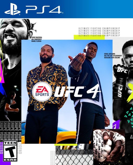 UFC 4 PS4 Disc - (New)