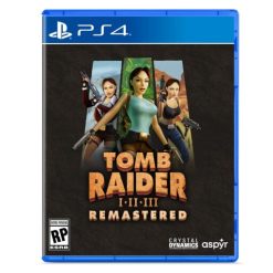 Tomb Raider I-II-III 123 Remastered PS4 Disc - (New)