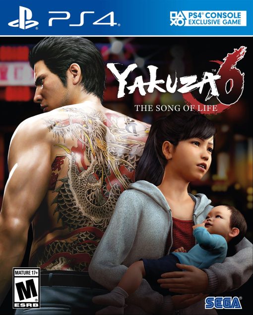 Yakuza 6 The Song of Life PS4 Disc - (New)