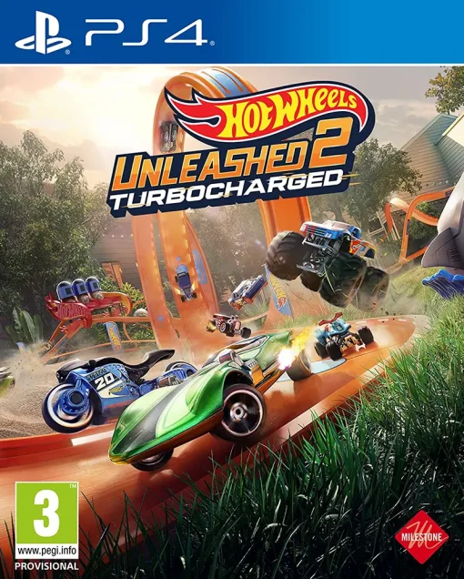 Hot Wheels Unleashed 2 Turbocharged PS4 Disc - (New)