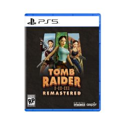 Tomb Raider I-II-III 123 Remastered PS5 Disc - (New)