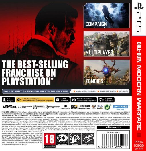 Call of Duty: Modern Warfare 3 III PS5 Disc - (New) - Image 2